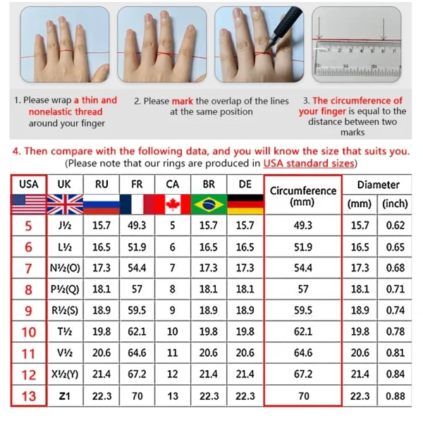 Ring Size Guide